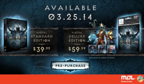 ซื้อ Diablo® III Reaper of Souls ด้วย MOLPoints ก่อนใครได้แล้ววันนี้