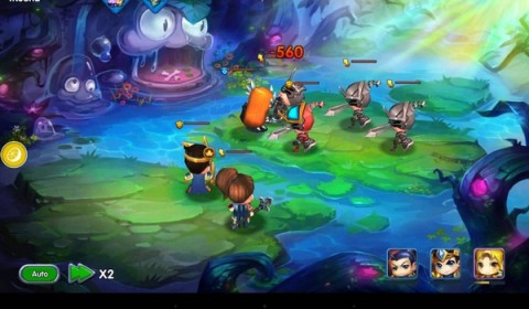 Avenger Hero เกมมือถือใหม่ 3D สุดแบ๊วตัวละครเกม MOBA