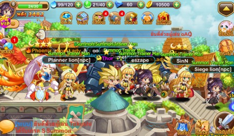 Brave Summoner‬ เกมส์มือถือใหม่ เปิดให้บริการแล้ววันนี้ แค่ล็อคอินรับทันที 999 เพชร