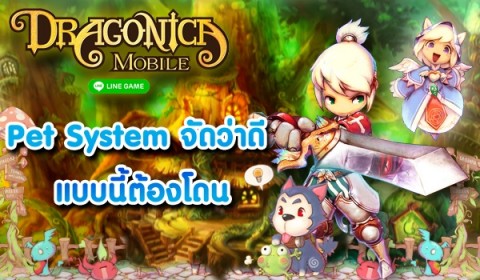 Line Dragonica เจาะลึก Pet System ระบบสัตว์เลี้ยงที่คุณต้องลอง!!