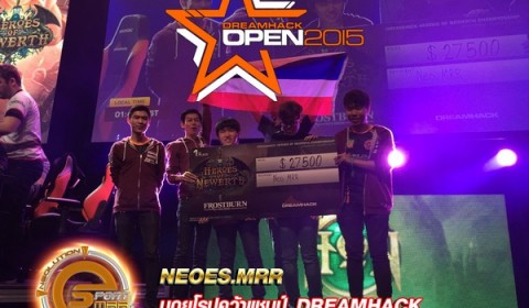 สุดยอด!!! HoN ไทย บุกยุโรปคว้าแชมป์โลก Dreamhack Summer 2015