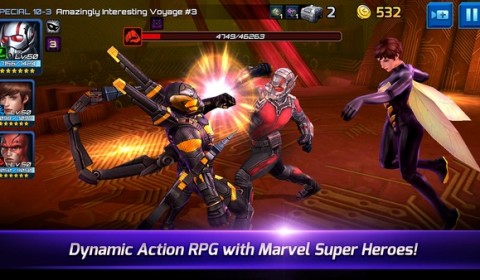 MARVEL Future Fight อัพเดต Ant-Man ลงเกมแล้ว!!