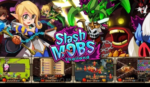 Slash Mobs Thailand เกมเว็บน่ารัก 2.5D Act-RPG มาใหม่จาก MMOG.ASIA