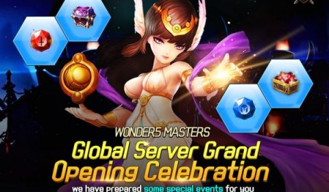 เกม RPG มือถือ Wonder5 Masters ปล่อยให้ดาวน์โหลดทั่วโลกแล้วทั้ง iOS และ Android