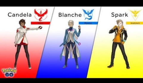 เผยโฉม Team Leader! ข้อมูลของผู้นำทีมทั้ง 3 ในเกม Pokemon GO จากงาน San Diego Comic Con 2016