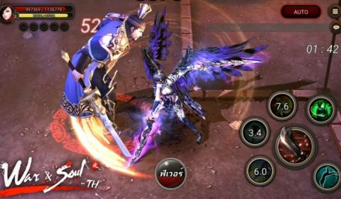 War and Soul –TH ปลดล็อคความมันส์!! เปิดให้เล่นแล้ววันนี้
