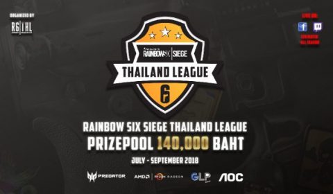 Rainbow Six Siege Thailand League เปิดตัวยิ่งใหญ่ชิงรางวัลมูลค่า 140,000 บาท พร้อมยิงสด 120 แมทช์ตลอดฤดูกาล