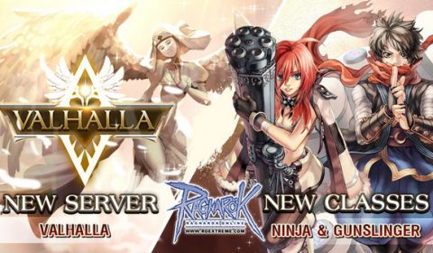 Ragnarok Extreme เปิดเซิร์ฟเวอร์ใหม่ Valhalla พร้อม 2 อาชีพใหม่ Ninja & Gunslinger แล้ววันนี้