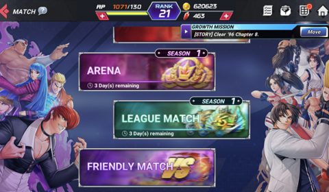 The King of Fighters ALLSTAR เปิดระบบ PVP ทั้ง 3 รูปแบบ เหตุผลที่คุณต้องฝึกบังคับมือ