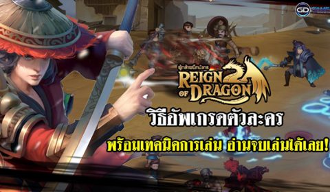 (Guide) Reign of Dragon แนะนำวิธีการอัพเกรดตัวละคร อ่านก่อนเกมเปิดจริง 15 ม.ค. นี้