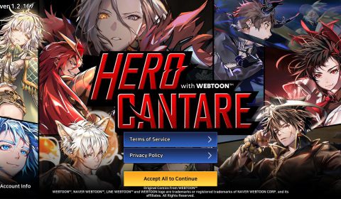 (รีวิวเกมมือถือ) Hero Cantare with WEBTOON รวมพลฮีโร่จากเว็บตูนในเกม RPG ผสม IDLE