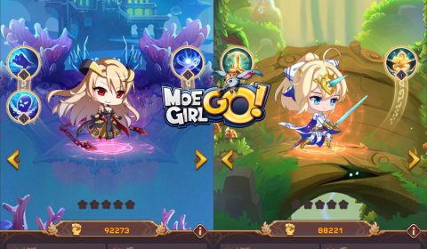 [รีวิวเกมมือถือ] MoeGirl Go! เกม Idle-RPG สุดโมเอะเปิดให้เล่นกันแล้ว