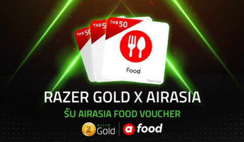 Razer Gold ร่วมกับ Air Asia แจกโค้ดอิ่มคุ้มให้แฟนๆ