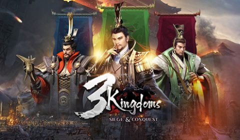 3 Kingdoms: Siege & Conquest เกมส์มือถือใหม่แนว 3ก๊ก ตีเมือง พร้อมเปิดให้บริการแล้ววันนี้ทั้งระบบ iOS และ Android