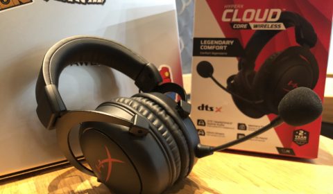 Hyper X Cloud Core Wireless ตัวบางแต่เสียงอวบอั๋น