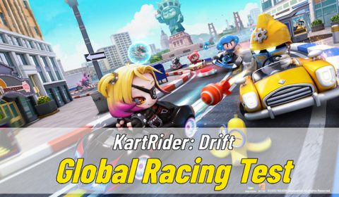 ขาซิ่งเตรียมทดสอบ KartRider:Drift เปิดให้ทดสอบรอบ Global Racing Test วันที่ 1 ก.ย. นี้ พร้อมปล่อยให้ดาวน์โหลดล่วงหน้ารอได้แล้ววันนี้
