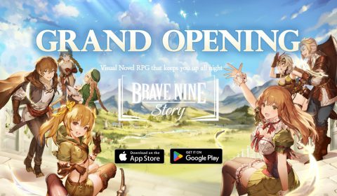 BraveNine Story เกมส์มือถือใหม่ภาคต่อเวอร์ชั่น Visual Novel RPG พร้อมเปิด Grand Opening แล้ววันนี้ทั้งระบบ iOS และ Android
