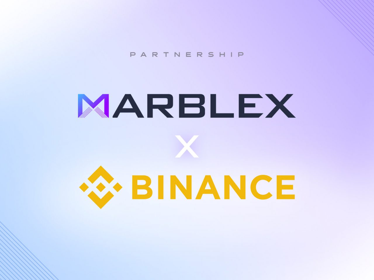 MARBLEX จับมือ BINANCE ร่วมพันธมิตรเชิงกลยุทธ์ ขยายโครงสร้างพื้นฐานของบล็อกเชน