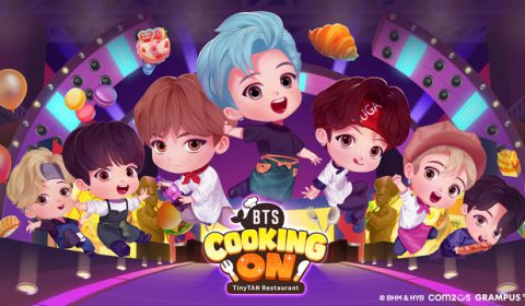 Com2uS เปิดลงทะเบียนล่วงหน้าเกมใหม่ BTS Cooking On: TinyTAN Restaurant
