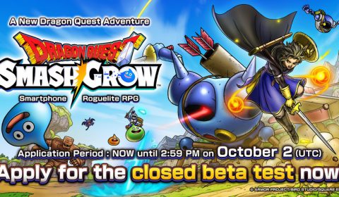 DRAGON QUEST Smash/Grow เกมส์มือถือใหม่ Roguelite RPG ผลงานใหม่จากไอพี DQ เปิดให้สมัครเข้าทดสอบ CBT ก่อนเปิดทดสอบ 14–21 ต.ค. นี้