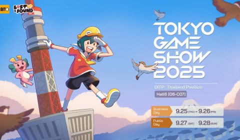 เกมอินดี้ไทย Lost and Found Co. เข้าร่วมงาน Tokyo Game Show 2025 ณ ดินแดนซากุระ ภายใต้ Thailand Pavilion 25 – 28 ก.ย. นี้
