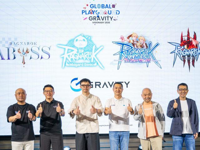 GRAVITY จัดงาน GLOBAL PLAYGROUND – GRAVITY VISIONARY 2026 ประกาศความสำเร็จ RAGNAROK ONLINE พร้อมเปิดตัว 4 เกมใหม่น่าจับตามองในปี 2026