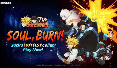 จักรวาล The Seven Deadly Sins: Grand Cross ต้อนรับคอลลาโบ หน่วยผจญคนไฟลุก พร้อมอัปเดตปีใหม่สุดพิเศษ