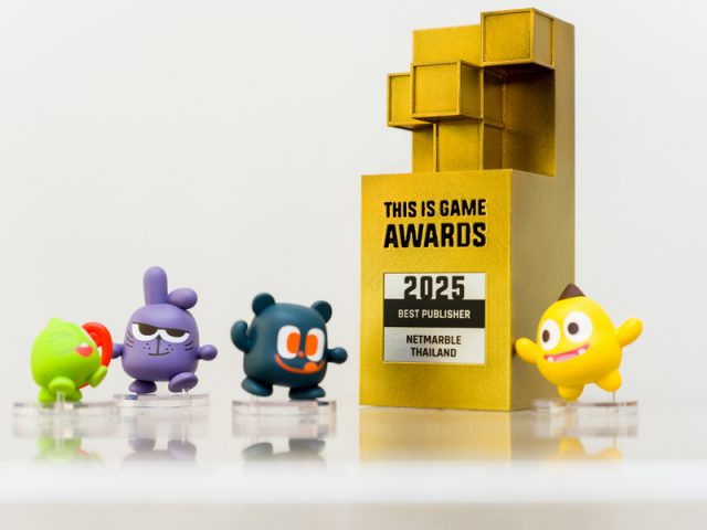 เน็ตมาร์เบิ้ลคว้ารางวัล ‘Best Service Provider’ (Best Publisher)  จากงานประกาศรางวัลเกม This Is Game Awards 2025