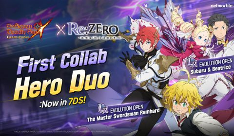 The Seven Deadly Sins: Grand Cross กลับมาอีกครั้งกับคอลลาโบ Re:ZERO พร้อมอัศวินคู่สุดแกร่ง