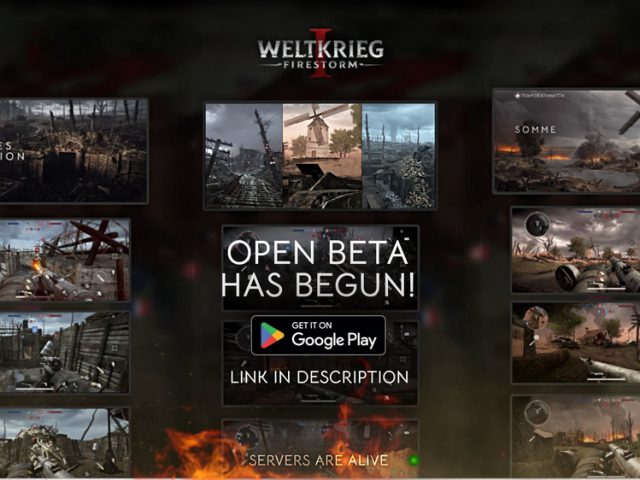 Weltkrieg 1: Firestorm เปิดศึกเดือด สัมผัสสนามรบสงครามโลกครั้งที่หนึ่งใน Open Beta บน Android แล้ววันนี้