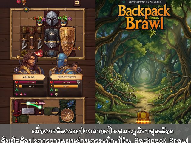 [รีวิวเกมมือถือ] Backpack Brawl-Hero battle: เมื่อการจัดกระเป๋ากลายเป็นสมรภูมิรบสุดเดือด