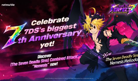 ฉลองครบรอบ 7 ปี The Seven Deadly Sins: Grand Cross จัดเต็มอัปเดต เฟสติวัล ‘PERFECT 7’ ที่ผู้เล่นไม่ควรพลาด !