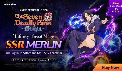 ศึกตำนาน 7 อัศวิน Origin เพิ่มอัศวิน จอมเวทไร้ขีดจำกัด เมอร์ลิน ใหม่ในอัปเดตครั้งใหญ่แล้ววันนี้