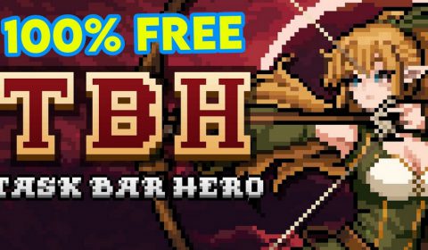 RPG สำหรับคนไม่มีเวลา! TBH: Task Bar Hero เกมส์ใหม่สาย Idle RPG เปิดให้บริการบน Steam แล้ว