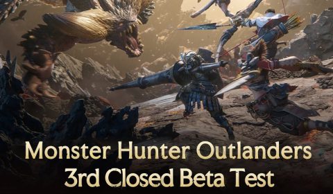 Monster Hunter Outlanders เตรียมเปิด CBT รอบ 3 วันที่ 7 ส.ค. นี้ เพิ่มมอนส์ใหม่ ปรับปรุงระบบครั้งใหญ่ พร้อมเปิดรับสมัครผู้เข้าทดสอบแล้ววันนี้