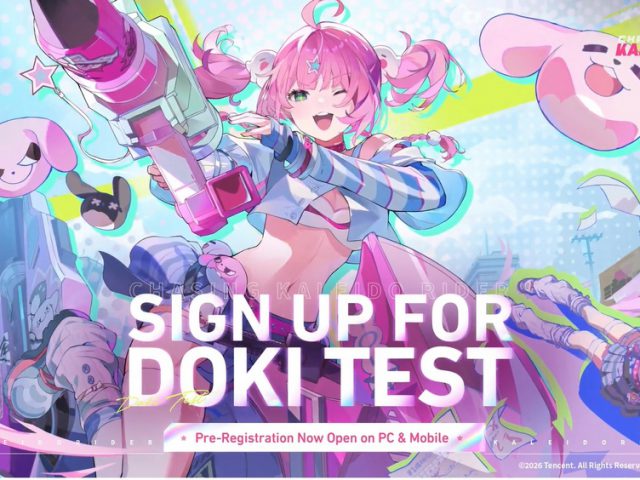 RPG สาวนักบิด ยอดลงทะเบียนทะลุ 2 ล้าน! Chasing Kaleidorider เปิดรับสมัคร Doki Test ใครรอทดสอบไปสมัครเลย
